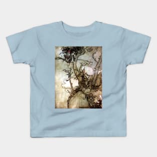 The Catskill Mountains - Arthur Rackham Kids T-Shirt